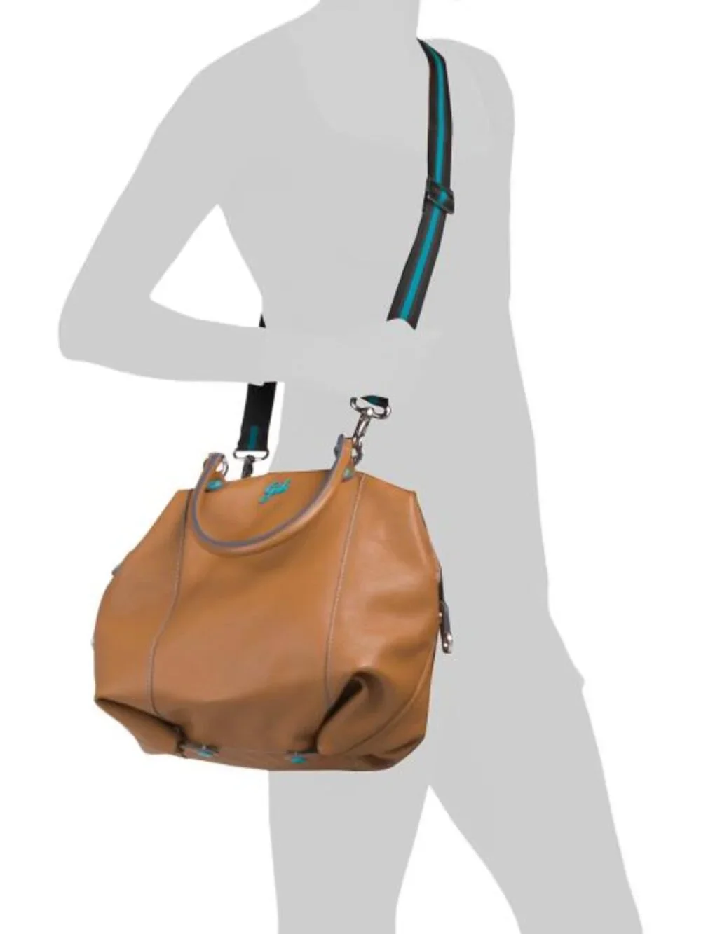 GABS ITALY Made In Italy Leather Convertible Large Satchel